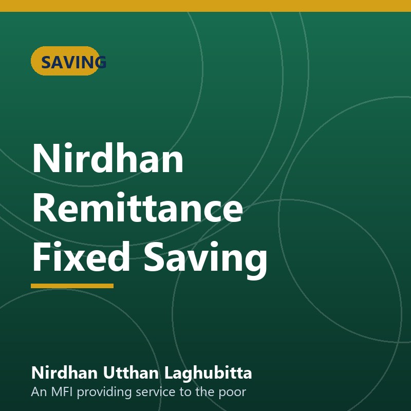Nirdhan Remittance Fixed Saving